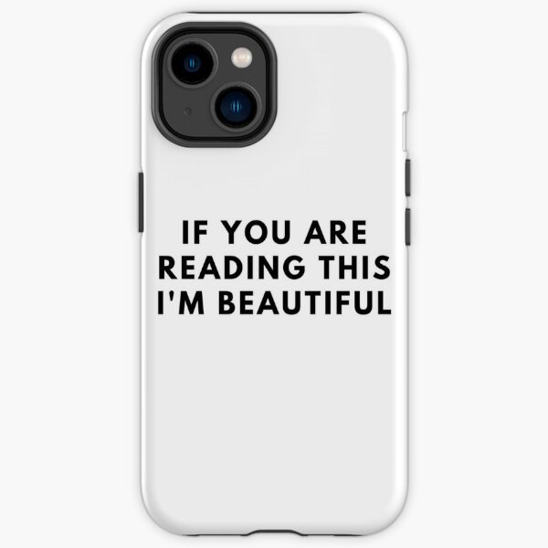 lookism sxe xxx xxc hot If you are Reading this I'm Beautiful iPhone Tough Case RB2112 product Offical lookism Merch