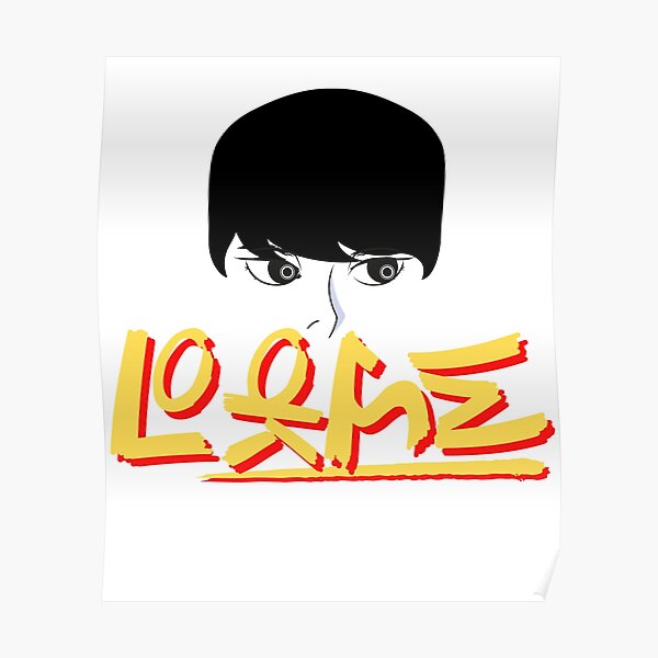 Rebirth Lookism Text Strange Poster RB2112 product Offical lookism Merch