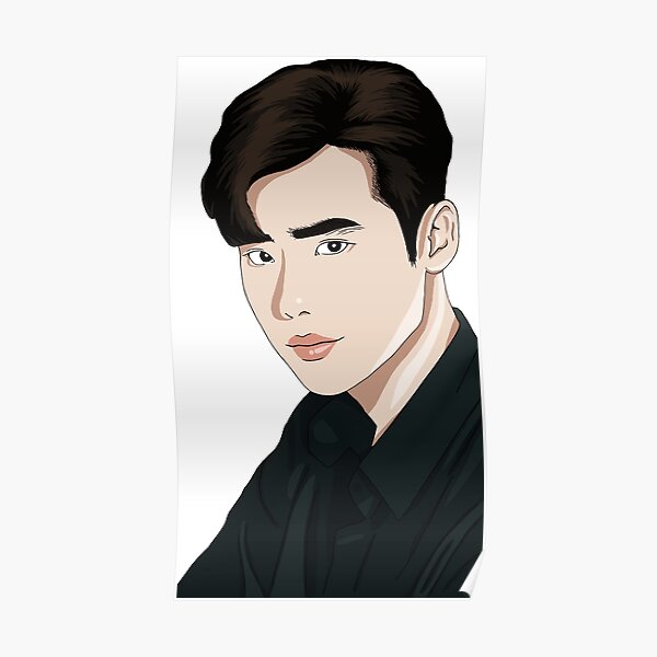 Lee Jong Suk Lookism art style Poster RB2112 product Offical lookism Merch