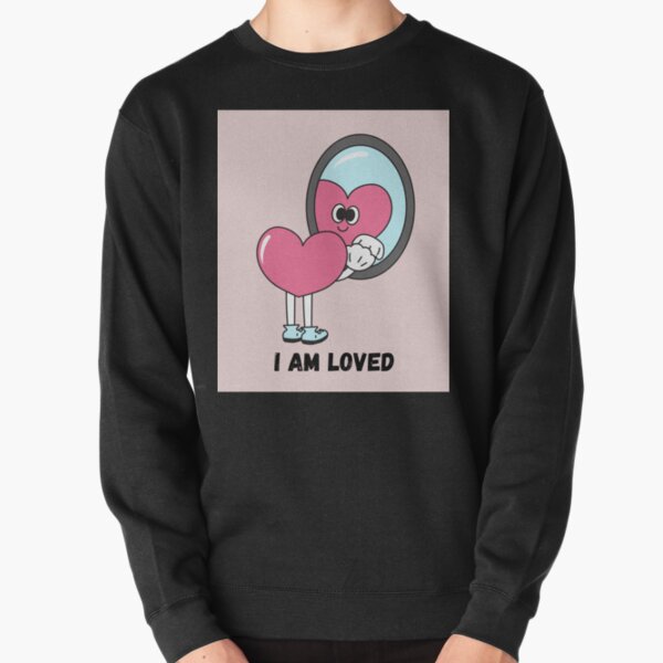 LOOKISM-I AM LOVED Pullover Sweatshirt RB2112 product Offical lookism Merch