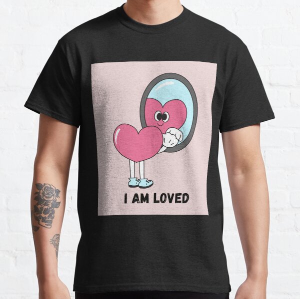 LOOKISM-I AM LOVED Classic T-Shirt RB2112 product Offical lookism Merch