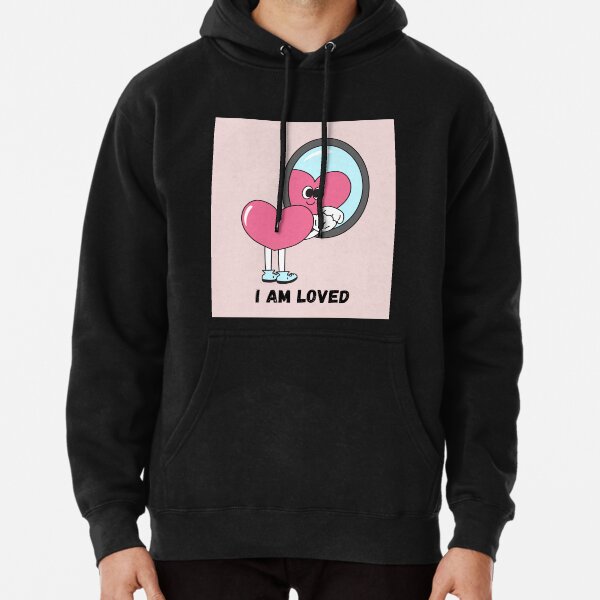 LOOKISM-I AM LOVED Pullover Hoodie RB2112 product Offical lookism Merch
