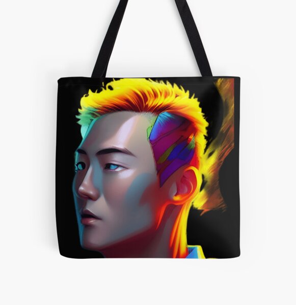 LOOKISM KPOP-semi-realistic illustration All Over Print Tote Bag RB2112 product Offical lookism Merch