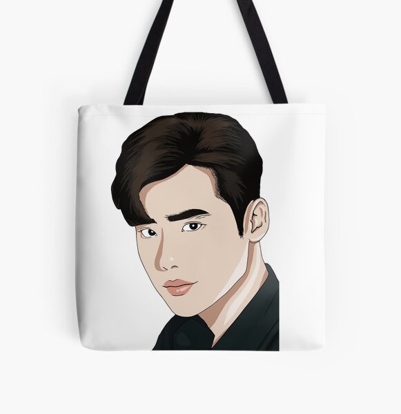Lee Jong Suk Lookism art style All Over Print Tote Bag RB2112 product Offical lookism Merch