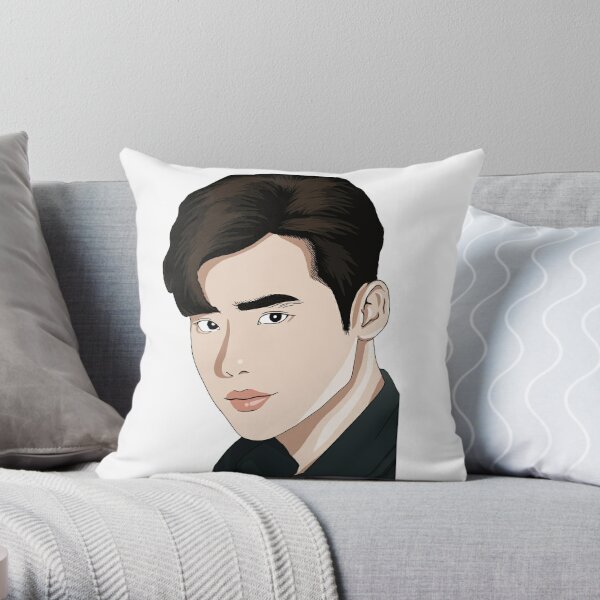Lookism Pillows – Lee Jong Suk Lookism Art Style Throw Pillow