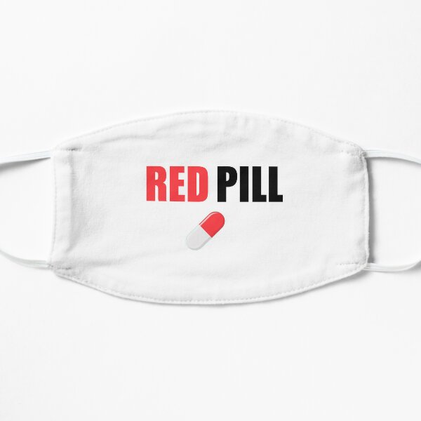 Incel Red pill lookism Flat Mask RB2112 product Offical lookism Merch