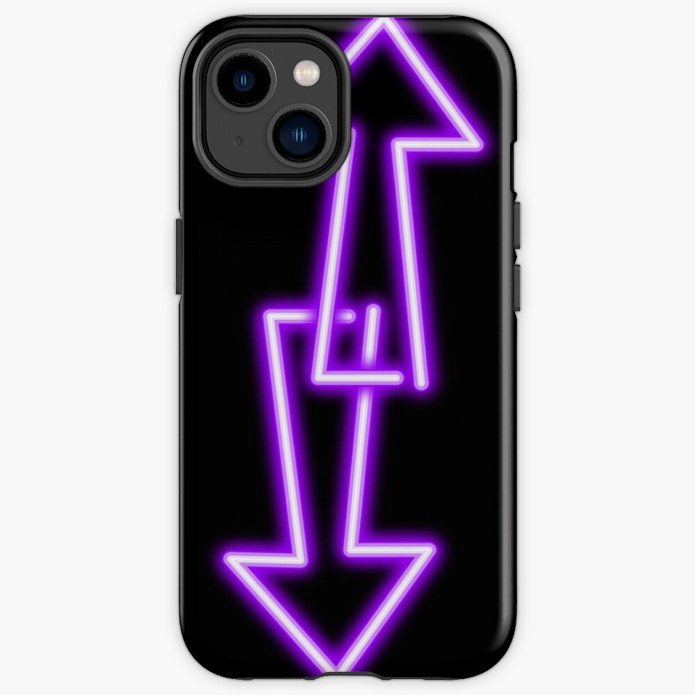 lookism-cases-purple-neon-arrow-lookism-park-hoodie-symbol-iphone-case