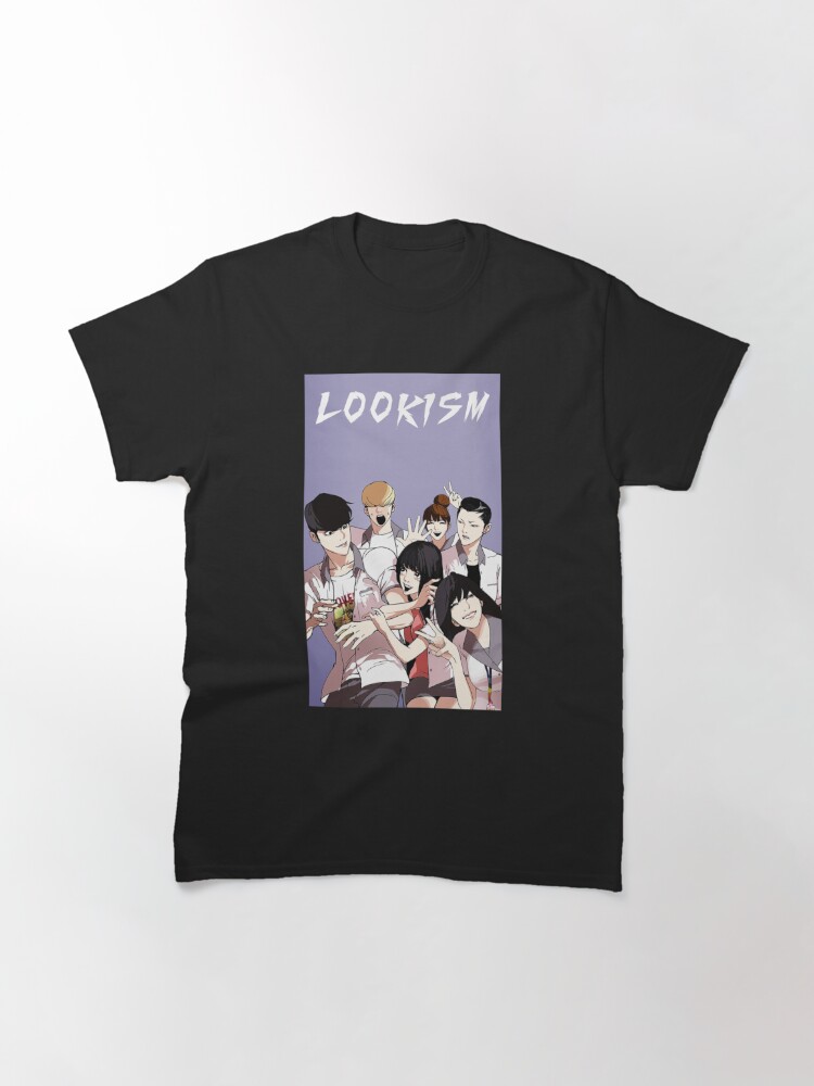 lookism-t-shirt-comic-group-lookism-classic-t-shirt