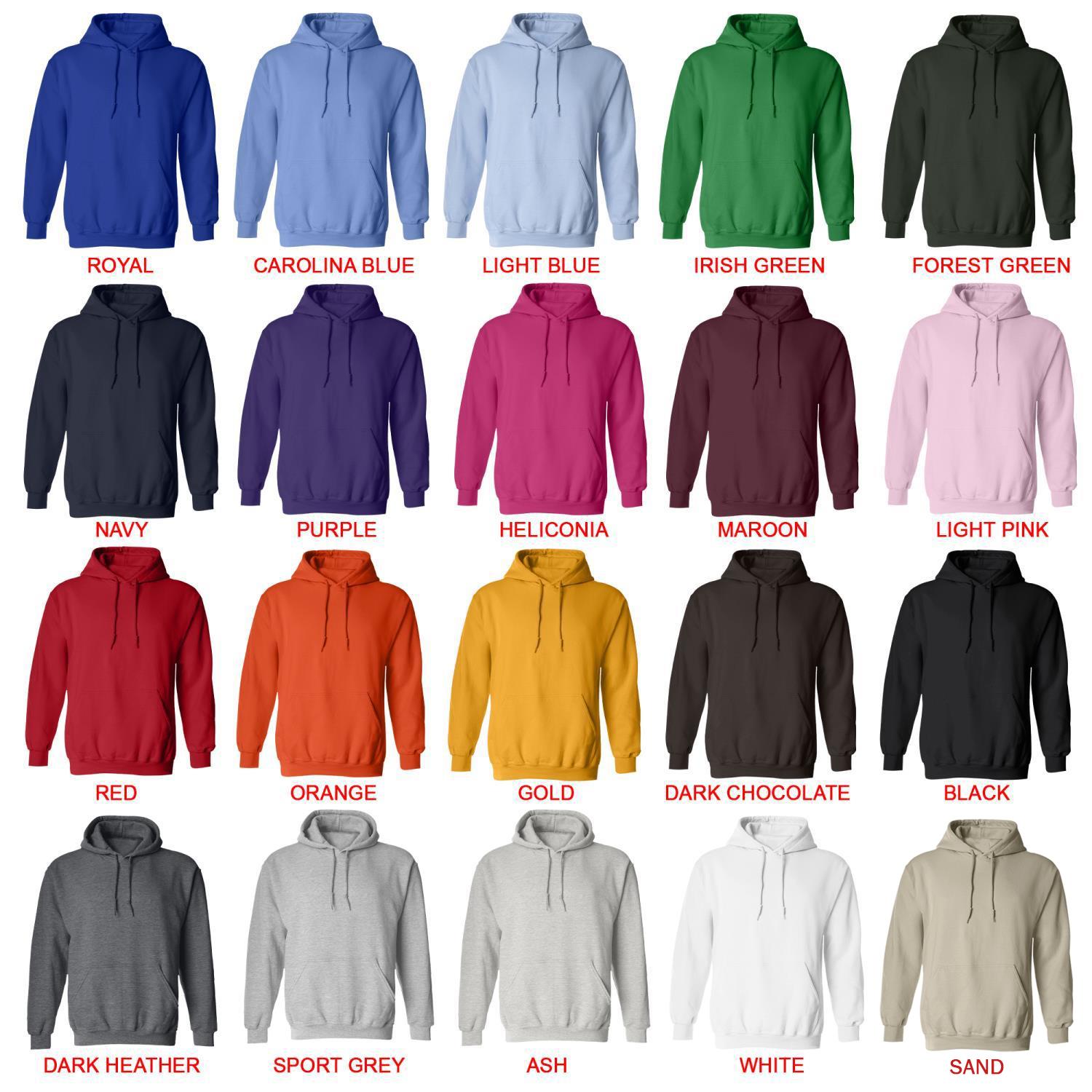 hoodie color chart - Lookism Shop