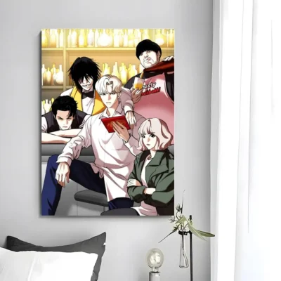 Hot ANIME Lookism Colorfull Poster