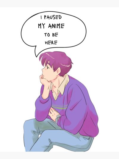 Alternative view of Lookism I Paused My Anime Classic Shower Curtain