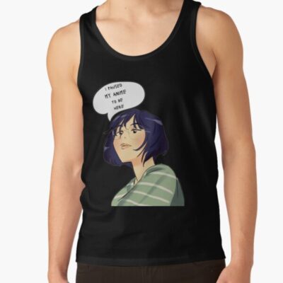 Alternative view of Lookism I Paused My Anime Colorfull Tank Top
