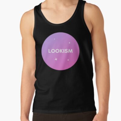 Alternative view of Lookism On Pink Background Tank Top