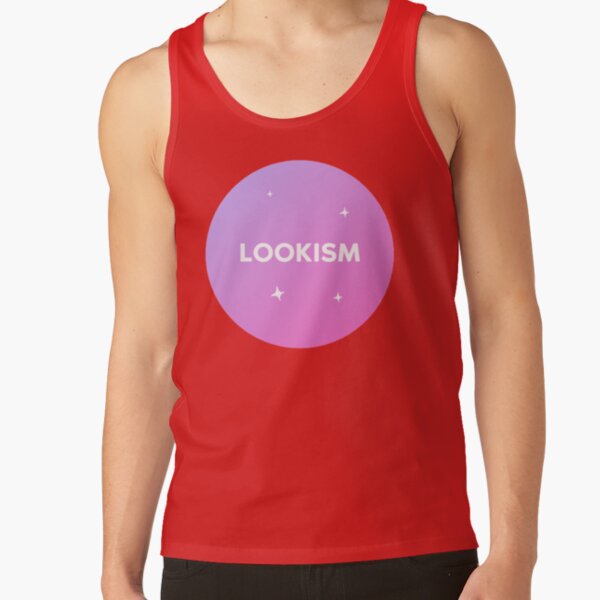 Lookism On Pink Background Tank Top - Image 4