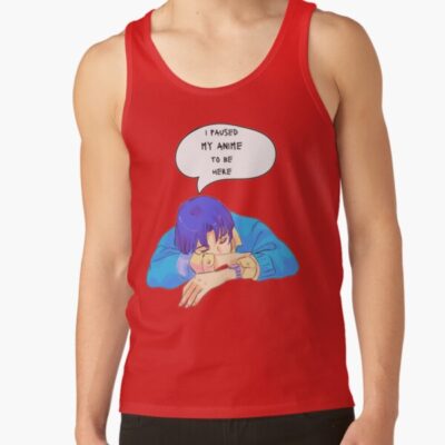 Hot Item Lookism I Paused My Anime Tank Top