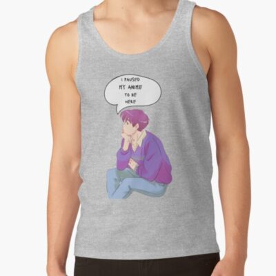 Anime Lookism I Paused My Anime Tank Top
