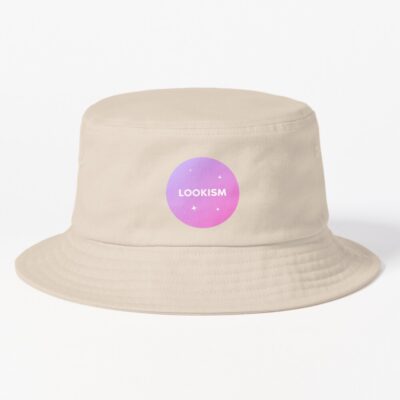 Lookism On Pink Background Bucket Hat