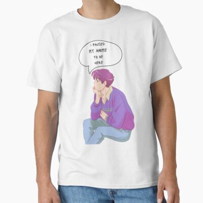 Alternative view of Anime Lookism I Paused My Anime T-shirt