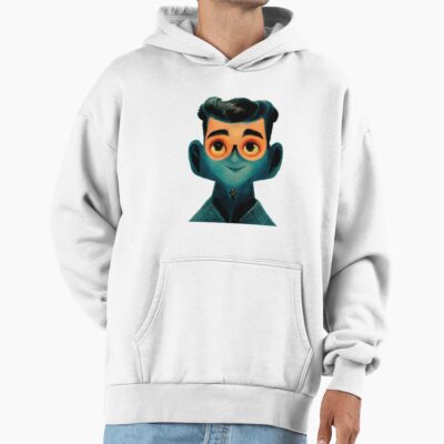 Alternative view of Lookism Funny Cute Character Hoodie