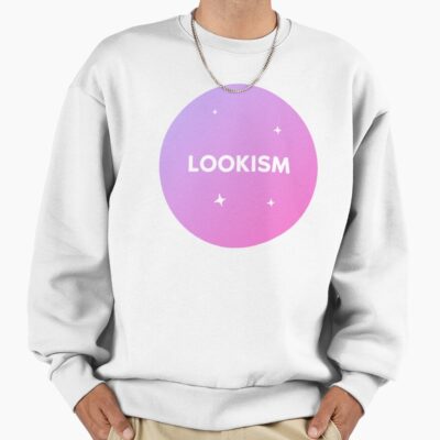 Lookism On Pink Background Sweatshirt
