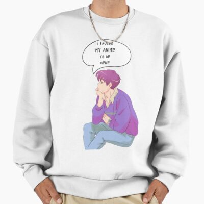Alternative view of Anime Lookism I Paused My Anime Sweatshirt