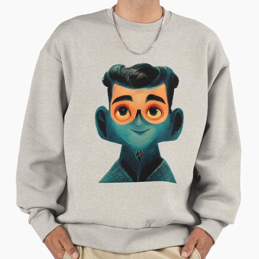 Lookism Funny Cute Character Sweatshirt - Image 3