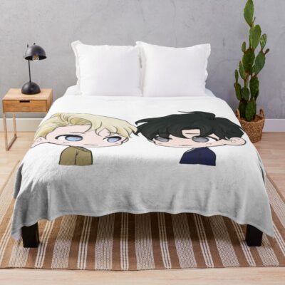 Lookism Manhwa Lawyer Mafia Throw Blanket