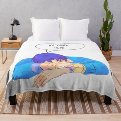 Lookism I Paused My Anime Unique Throw Blanket