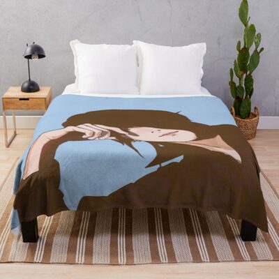 Anime Lookism Johan Seong Fanart Throw Blanket