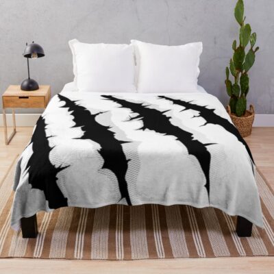 Anime Lookism Characters Throw Blanket