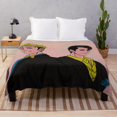 Lookism Gun And Goo Classic Throw Blanket