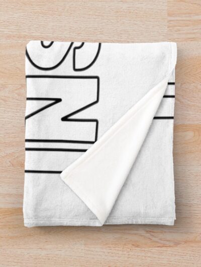 Alternative view of Lookism Ultra Instinct Throw Blanket