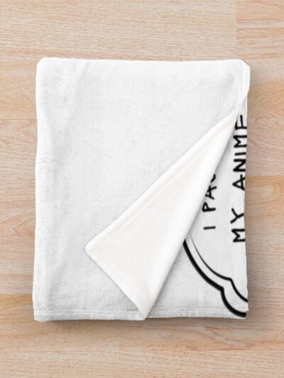 Alternative view of Lookism I Paused My Anime Bassic Throw Blanket