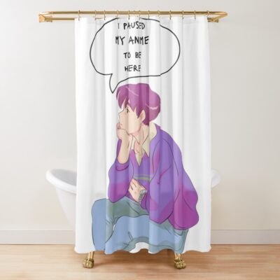 Lookism I Paused My Anime Classic Shower Curtain