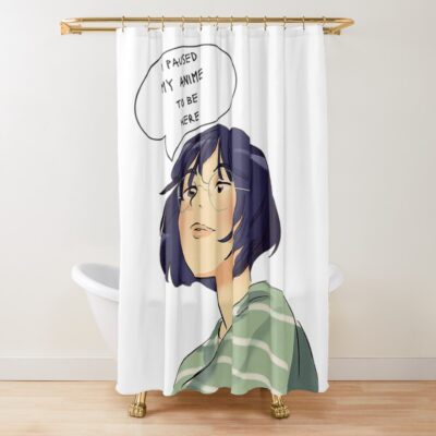 Lookism I Paused My Anime Shower Curtain
