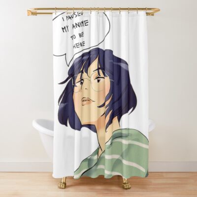 Hot Item Lookism I Paused My Anime Shower Curtain