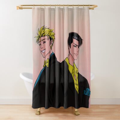Lookism Gun And Goo Classic Shower Curtain