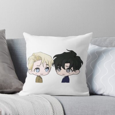 Lookism Manhwa Lawyer Mafia Throw Pillow