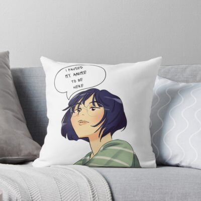 Lookism I Paused My Anime Throw Pillow