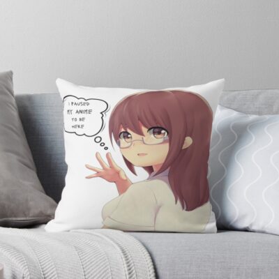 Lookism I Paused My Anime Bassic Throw Pillow