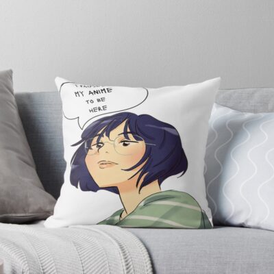 Hot Item Lookism I Paused My Anime Throw Pillow